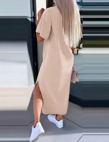 Rochie medie SHEIN, crem