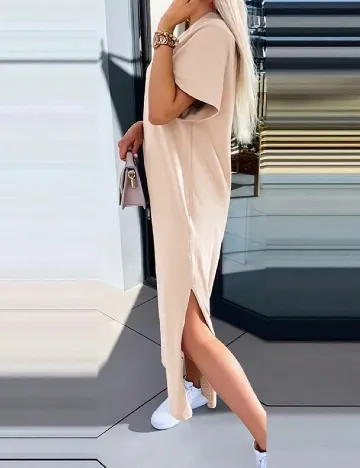 Rochie medie SHEIN, crem