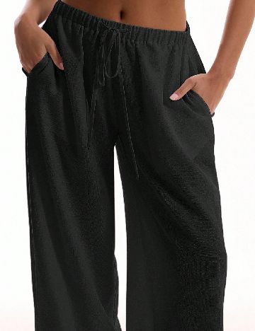 Pantaloni SHEIN, negru