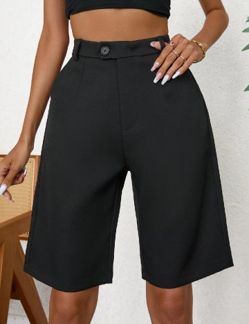 Pantaloni scurti Aveloria, negru