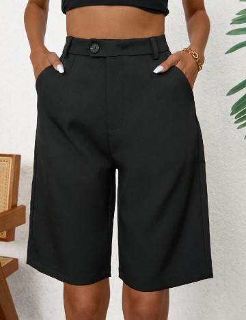 Pantaloni scurti Aveloria, negru