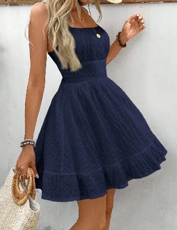 Rochie scurta SHEIN, bleumarin