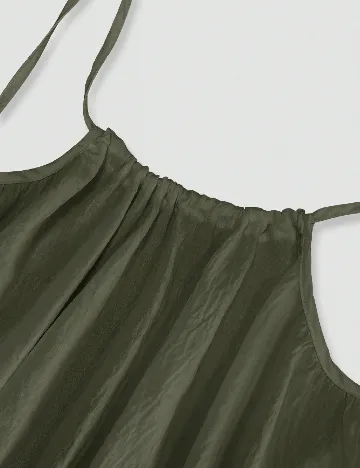 Rochie lunga SHEIN CURVE, verde