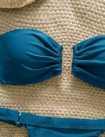 Costum de baie SHEIN, albastru