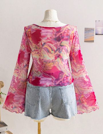 Bluza SHEIN CURVE, mix culori