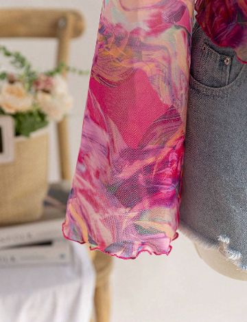 Bluza SHEIN CURVE, mix culori