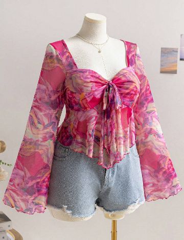 Bluza SHEIN CURVE, mix culori