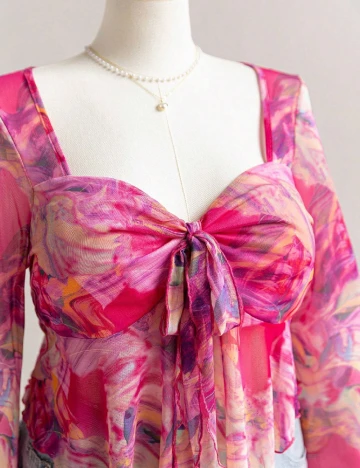 Bluza SHEIN CURVE, mix culori