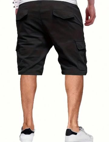 Pantaloni scurti SHEIN, negru