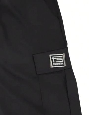 Pantaloni scurti SHEIN, negru