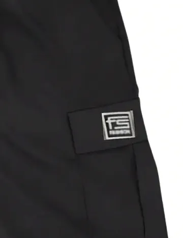 Pantaloni scurti SHEIN, negru