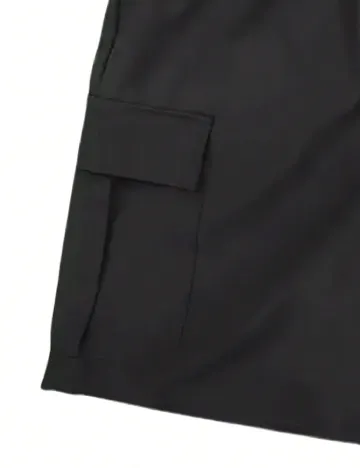 Pantaloni scurti SHEIN, negru