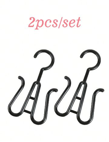 Set umerase pentru peruci 2 bucati SHEIN, negru