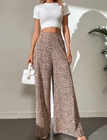 Pantaloni SHEIN, animal print