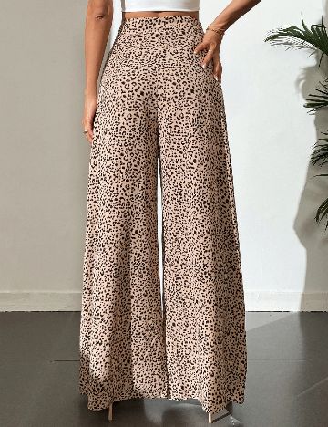 Pantaloni SHEIN, animal print