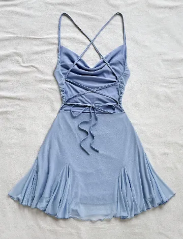 Rochie scurta SHEIN, albastru