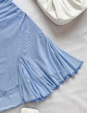 Rochie scurta SHEIN, albastru