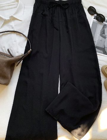 Pantaloni SHEIN, negru