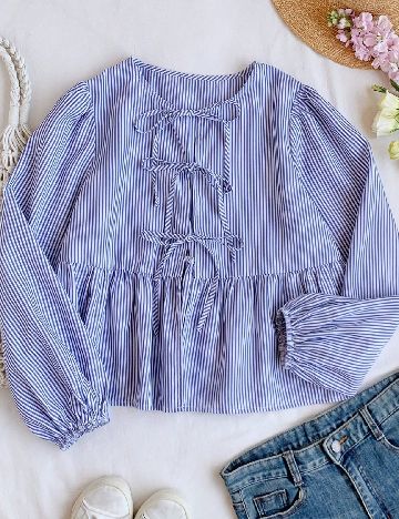 Bluza SHEIN, albastru