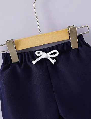 Compleu Shein Kids, bleumarin/alb