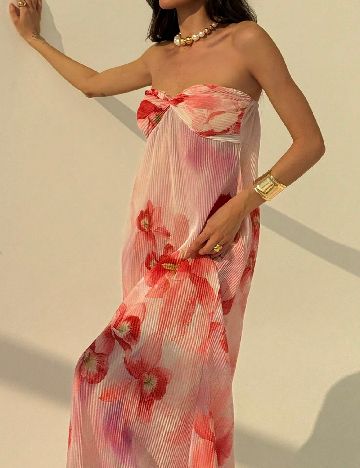 Rochie lunga SHEIN, roz