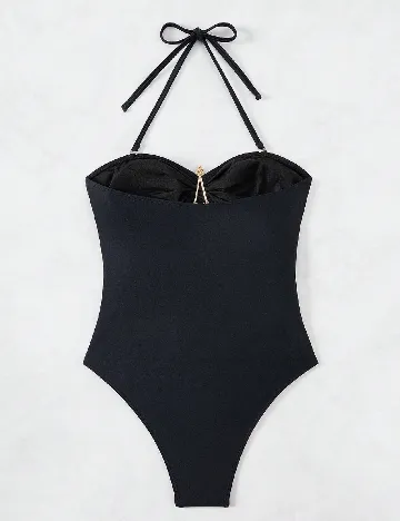 Costum de baie SHEIN, negru