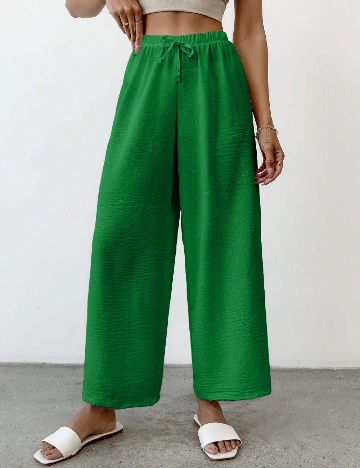 Pantaloni SHEIN, verde