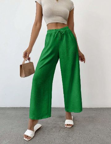 Pantaloni SHEIN, verde