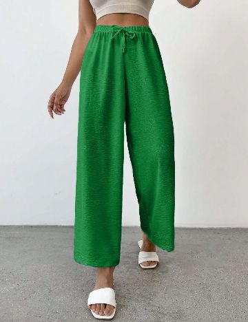 Pantaloni SHEIN, verde