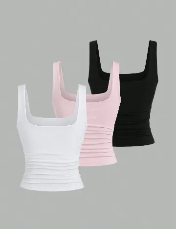 Set Maiouri 3 bucati SHEIN, mix culori