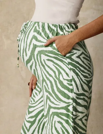 Pantaloni SHEIN Maternity, verde