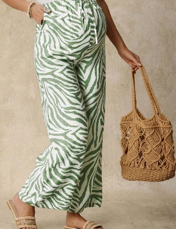 Pantaloni SHEIN Maternity, verde