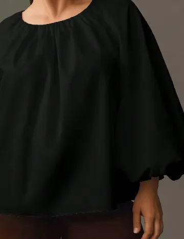 Bluza SHEIN CURVE, negru