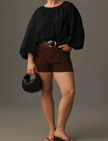 Bluza SHEIN CURVE, negru