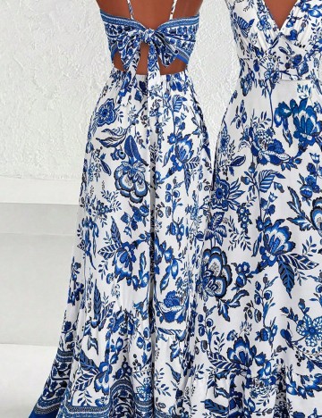 Rochie lunga SHEIN CURVE, albastru