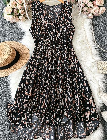 Rochie medie SHEIN CURVE, mix culori