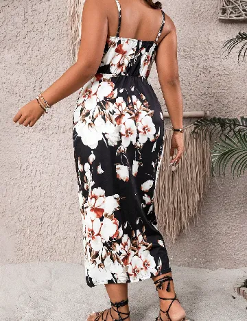 Rochie medie SHEIN CURVE, floral print