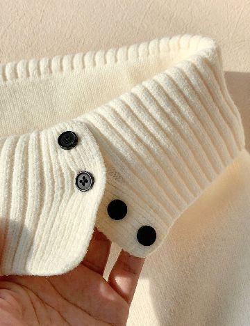 Pantaloni scurti SHEIN, ecru