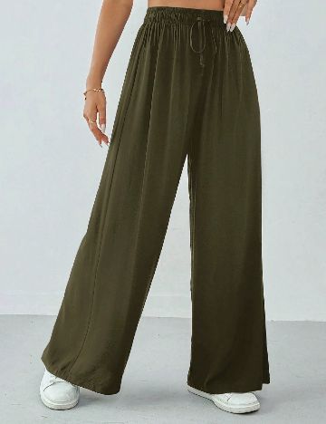Pantaloni SHEIN, verde