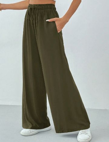 Pantaloni SHEIN, verde