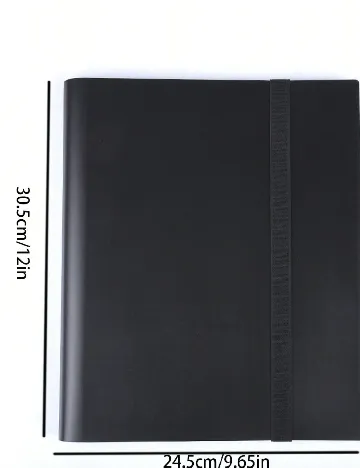 Album pentru colectie de carti SHEIN, negru