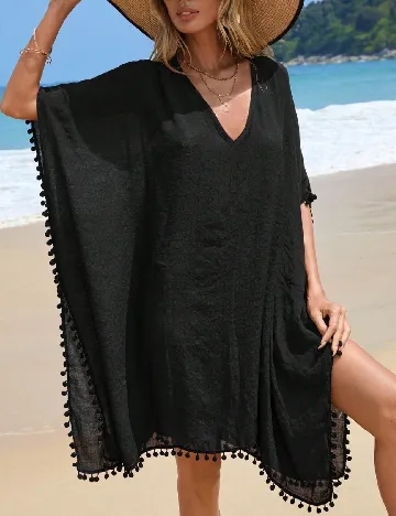 Rochie de plaja SHEIN, negru