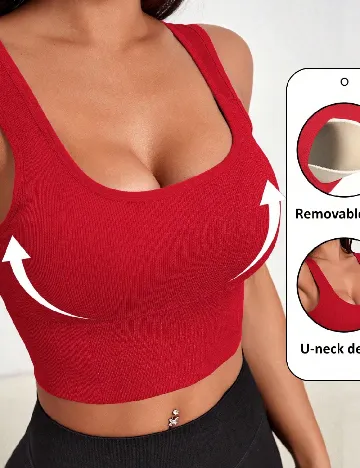 Bustiera SHEIN, rosu