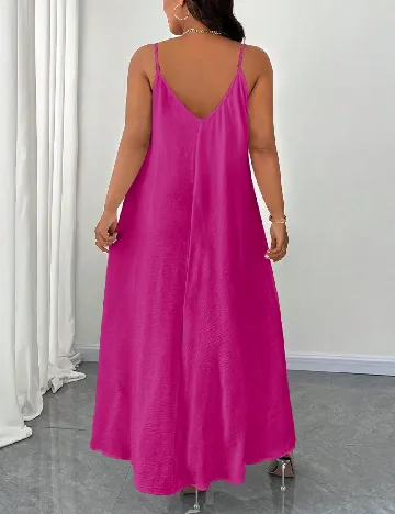 Rochie lunga SHEIN CURVE, roz