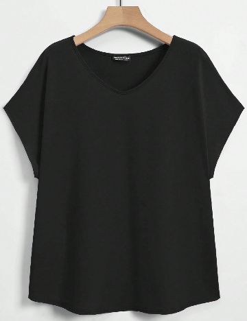 Tricou SHEIN CURVE, negru