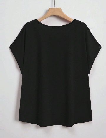 Tricou SHEIN CURVE, negru