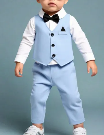 Compleu Shein Kids, bleu