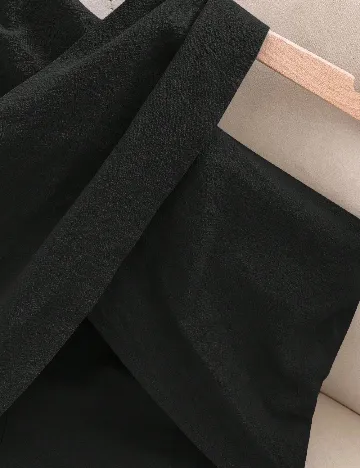 Top SHEIN CURVE, negru