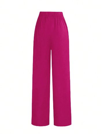 Pantaloni SHEIN, roz