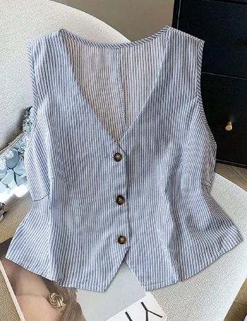 Top SHEIN CURVE, albastru